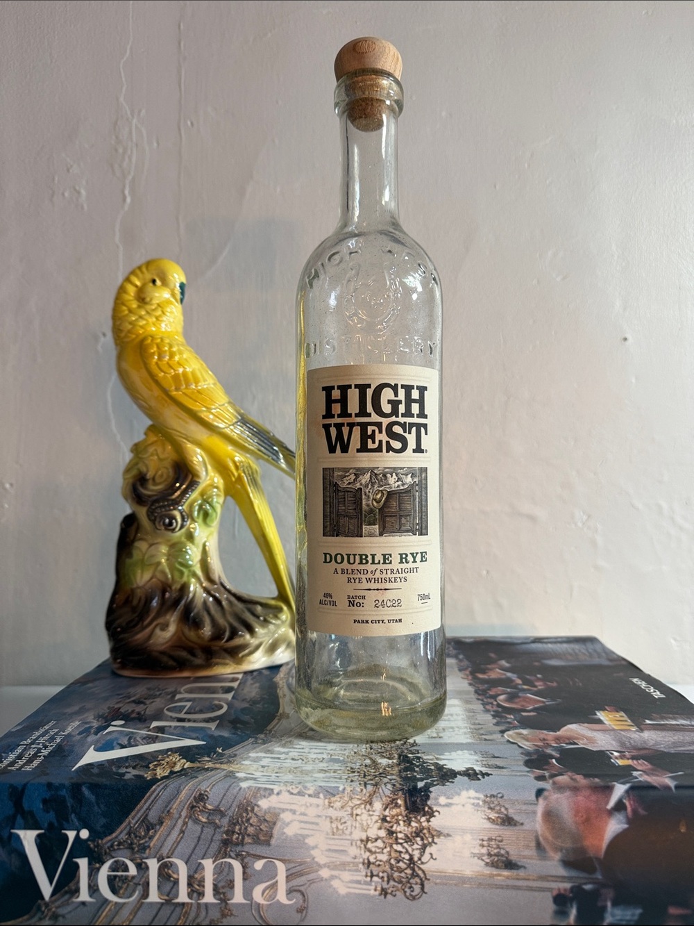 High West Distillery Double Rye - EMPTY BOTTLE -
